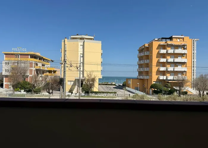 公寓 F011 - Fano, Trilocale Vista Mare Con Balcone 法诺